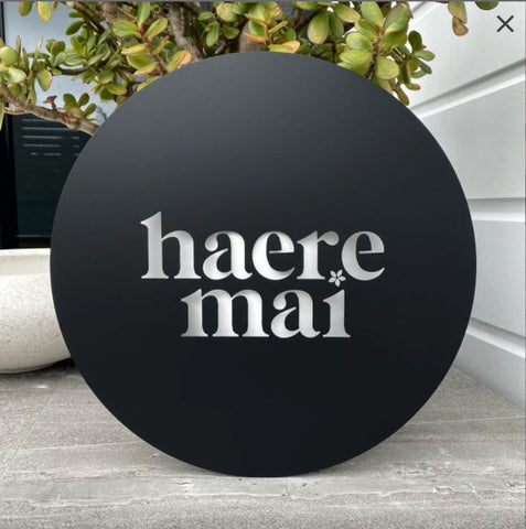 Haere Mai - Black