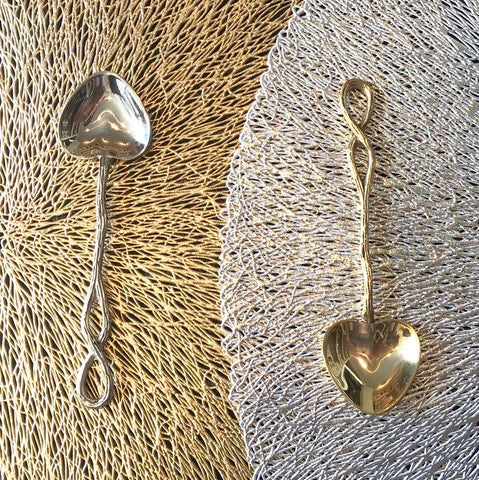 Gold - Heart Infinity Teaspoon