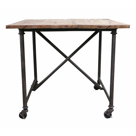 industrial square dining table wairoa