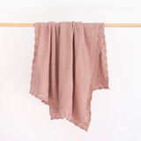 Heirloom Blanket - Rose Pink