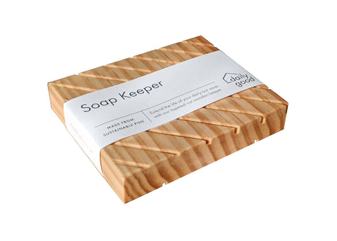 Pine Wooden Soap Keeper