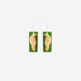Tui Short Earring - Green