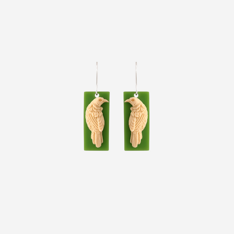 Tui Short Earring - Green